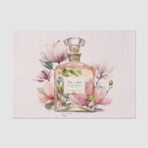 Papel De Seda Papel-Padrão Ilustração de Frasco de Perfume