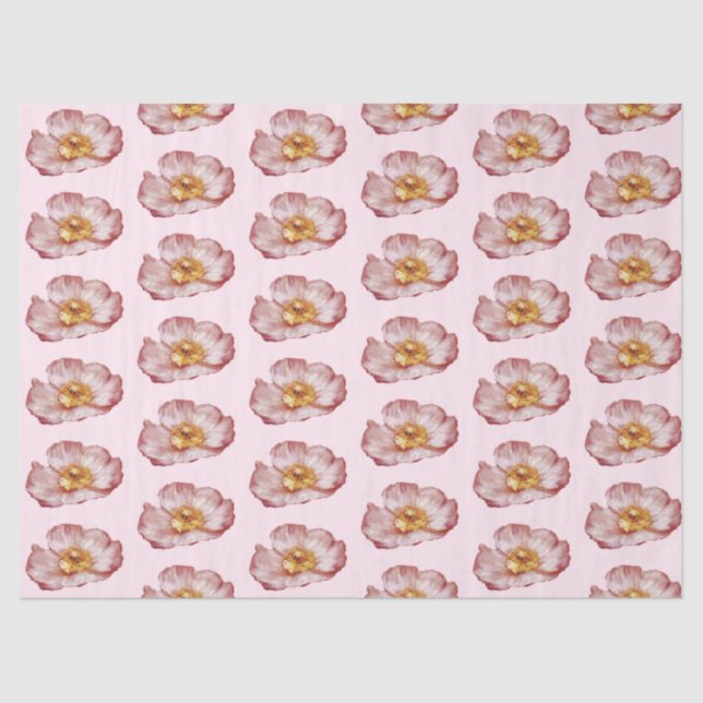 Papel De Seda Papel-Tecido Romântico Design 13 Série Rosa (Frente )