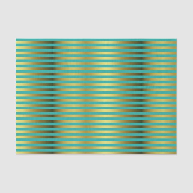 Papel De Seda Papel-tecidos Dourado Elegante e esticado em água (Frente )