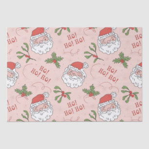 Papel De Seda Papelão de doação do Pai Natal Festivo