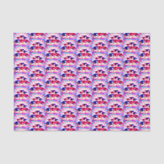 Papel De Seda Papelão de Tecido de Graduação PopArt