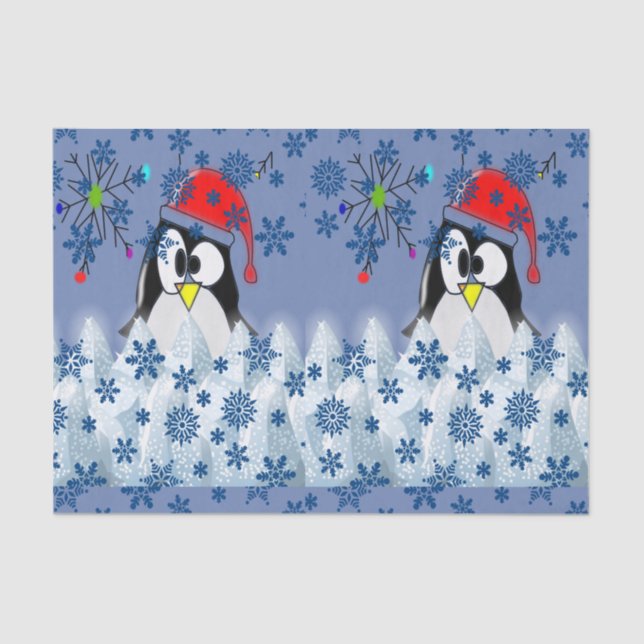 Papel De Seda Papelaria decorativa, natal (Frente )