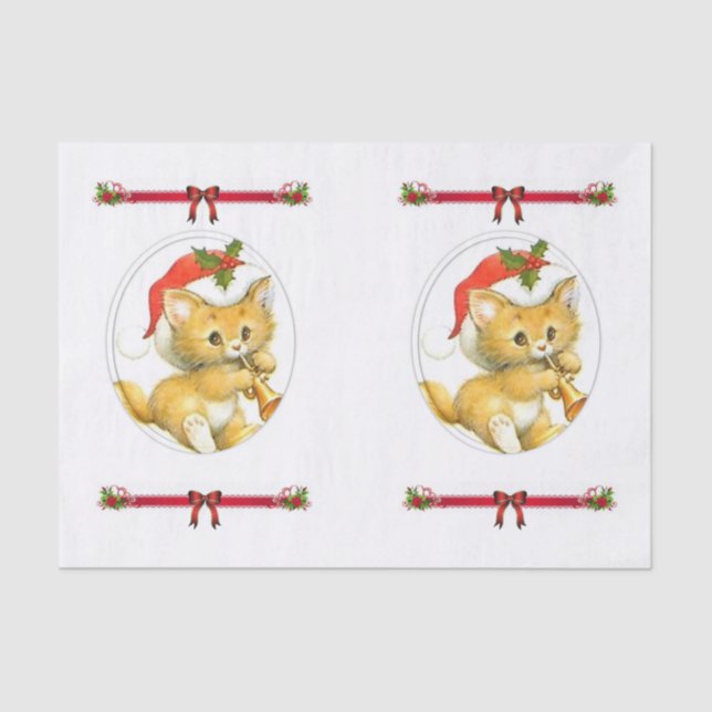 Papel De Seda Papelaria decorativa, natal (Frente )