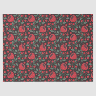 Papel De Seda Papoulas vermelhas