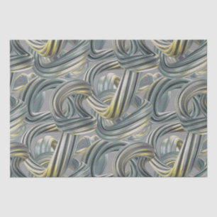 Papel De Seda para além do infinito - prata e ouro: