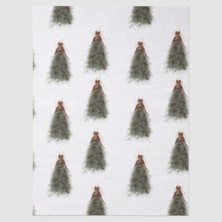 Papel de Seda para Árvore de Natal Elegante