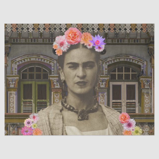 Papel de seda para decoupage Frida (Frente )