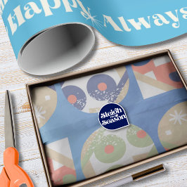 Papel de Seda para Feriados Oversized com Ornament