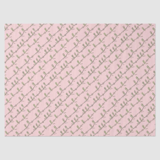 Papel de Seda para Lições de Dança (Rosa) (Frente )