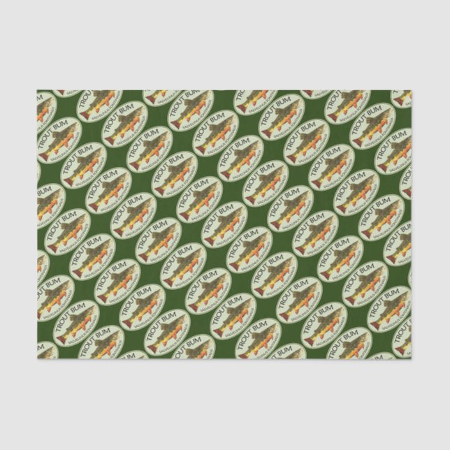 Papel De Seda Para o vagabundo da truta (Frente )