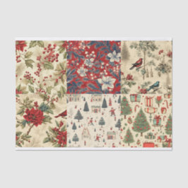 Papel De Seda Para os Natais vintages de Artistas Considerados A