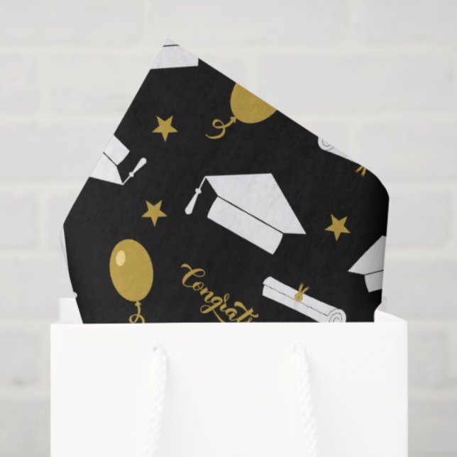 Papel De Seda Parabéns ao Formando (Sacola de presentes)