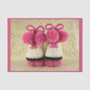 Papel De Seda Parabéns Menina (Roller Skates Booties)