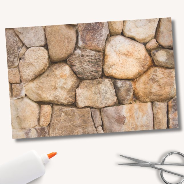 Papel De Seda Parede de Pedra Rústica (Criador carregado)