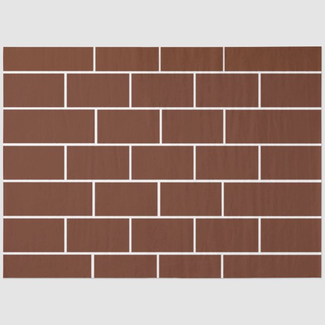 Papel De Seda Parede de Tijolo  (Frente )