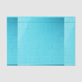 Papel De Seda Parede de Tijolo Azul