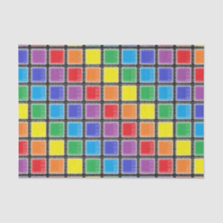 Papel De Seda Pares Arrancados do Arco-íris