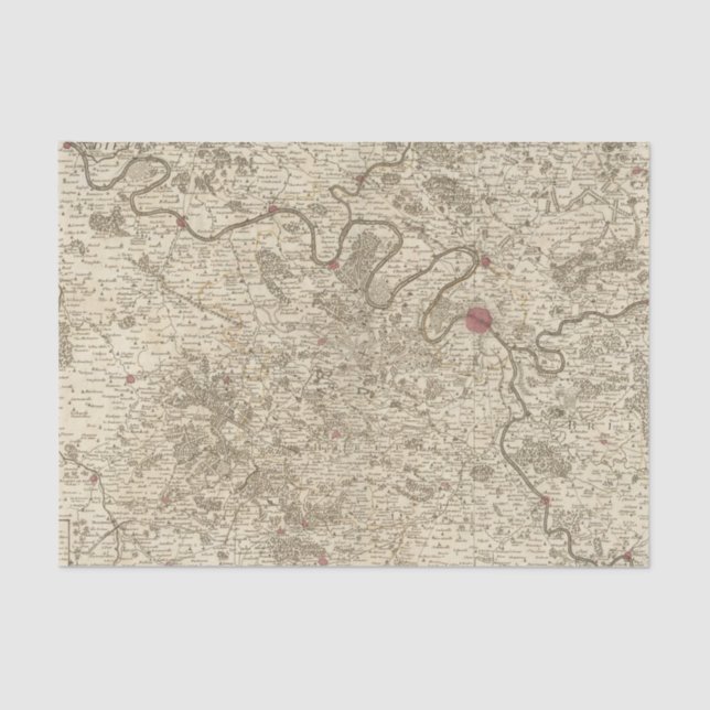 Papel De Seda Paris France (Frente )