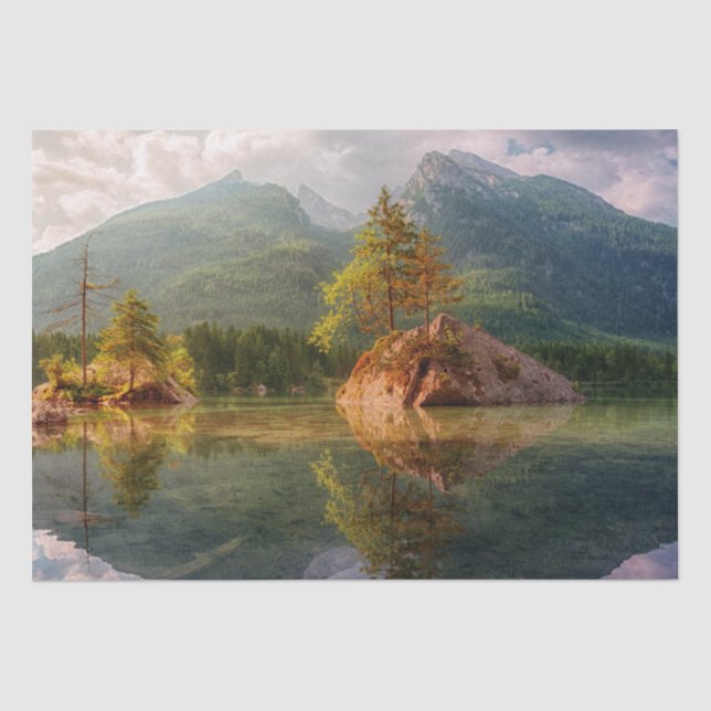 Papel De Seda Parque Nacional Scenic Berchtesgaden (Frente )