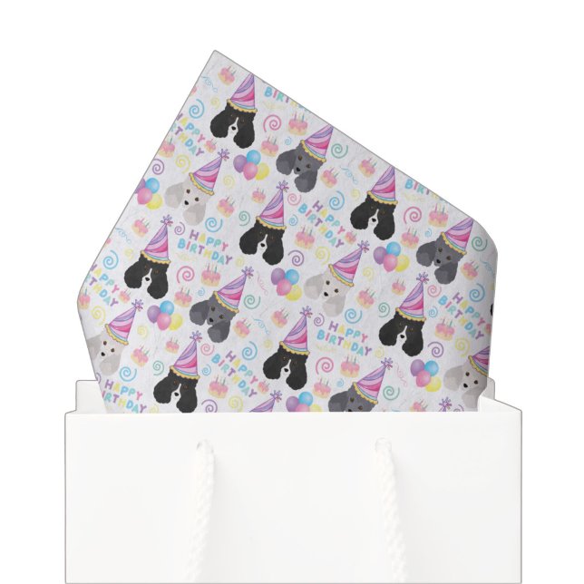 Papel de Seda Parti Poodle (Criador carregado)