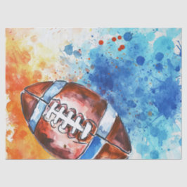 Papel De Seda Partido de Tema de Futebol Personalizado