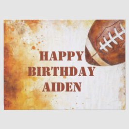 Papel De Seda Partido de Tema de Futebol Personalizado