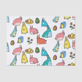 Papel De Seda Páscoa Colorida