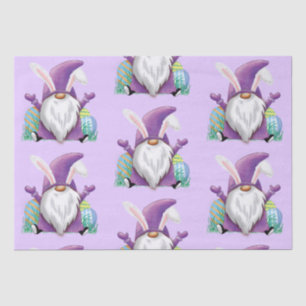Papel De Seda Páscoa Purple Gnomo