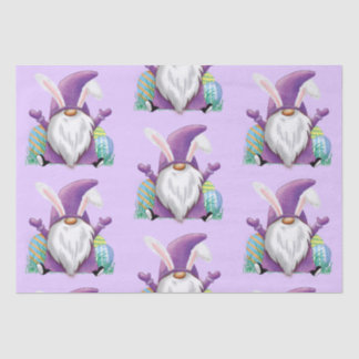 Papel De Seda Páscoa Purple Gnomo