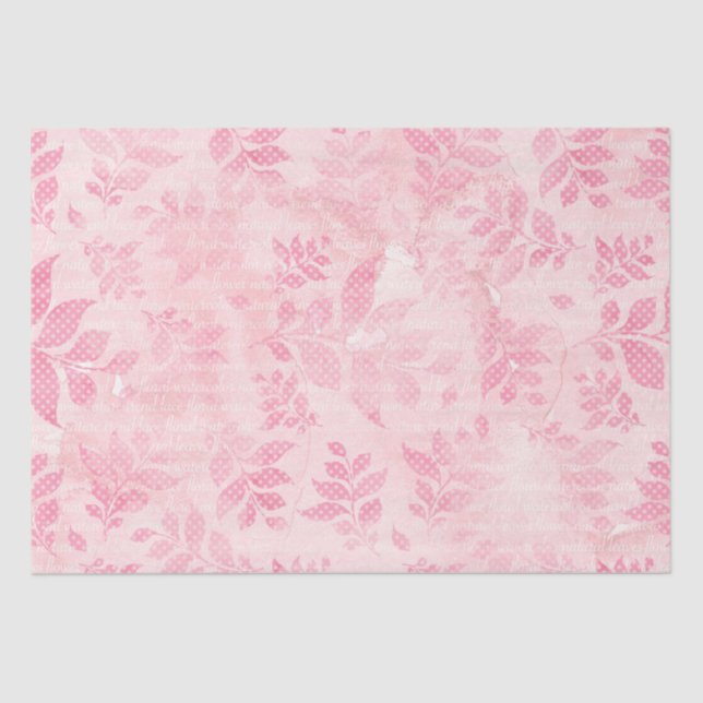 Papel De Seda Páscoa rosa (Frente )