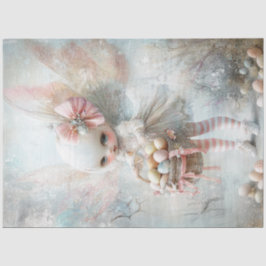 Papel De Seda Páscoas Brancas e Ovos