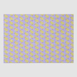 Papel De Seda Páscoas em roxo texturizado