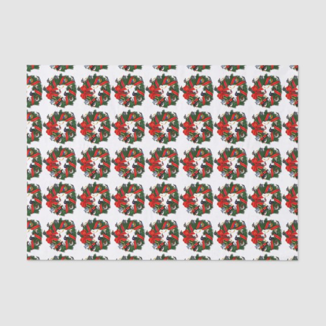 Papel De Seda Pássaros do quintal da NA (Frente )