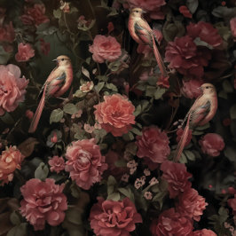 Papel De Seda Pássaros Esbranquiçados