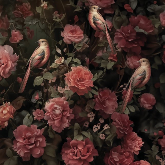 Papel De Seda Pássaros Esbranquiçados (Criador carregado)