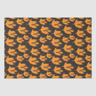Papel De Seda Passo de Broca à Noite - padrão de Halloween perfe