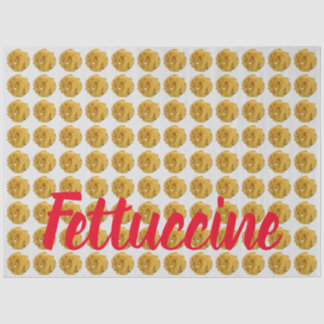 Papel De Seda Pasta de Fettuccine Pasta Padrão para Comida