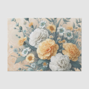 Papel De Seda Pastel Carnações