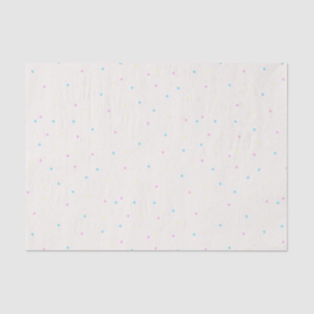 Papel De Seda Pastel Confetti (Frente )