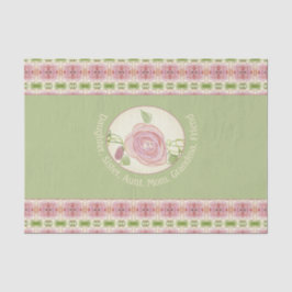 Papel De Seda Pastel Cor-de-Rosa Suave, Padrão