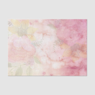 Papel De Seda Pastel Ethéal Flowers
