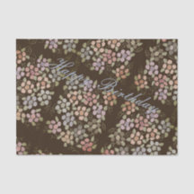 Pastel Floral Padrão