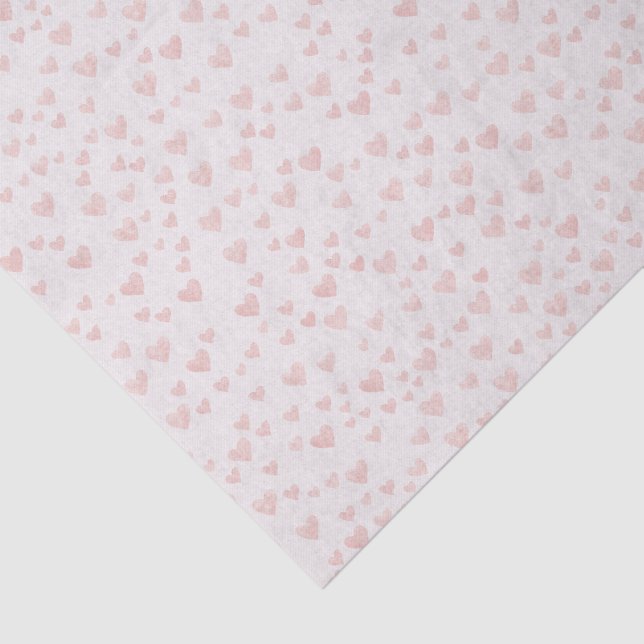 Papel De Seda Pastel Hearts Tissue Paper (Detalhes)