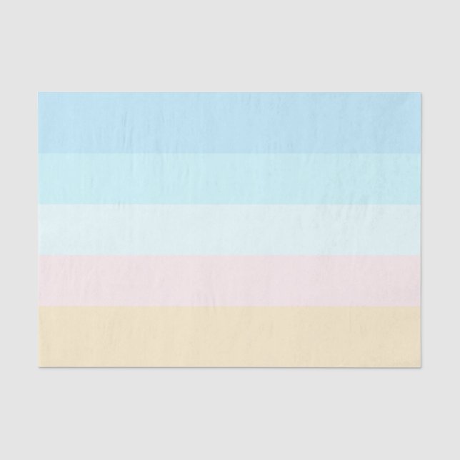 Papel De Seda Pastel Multi Cores (Frente )