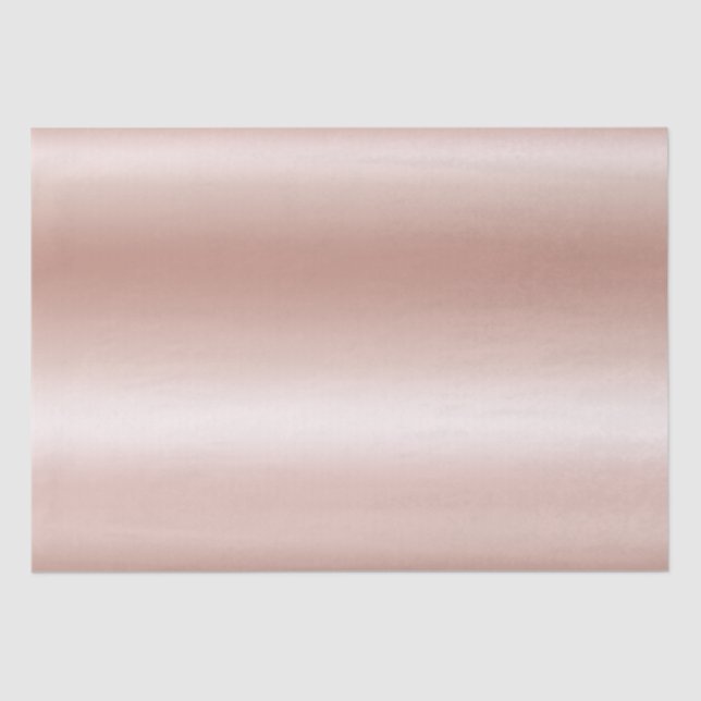 Papel De Seda Pastel Rosa Gold Foil Ombre (Frente )