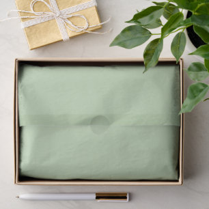 Papel De Seda Pastel Suave Sage Marrom Verde Explosão De Cor