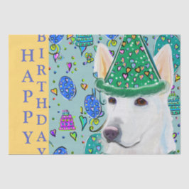 PAPEL DE SEDA PASTOR ALEMÃO