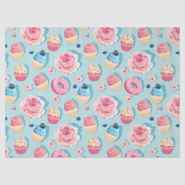 Papel De Seda Pastries  tissue paper (Frente )
