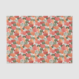 Papel De Seda Patch de Abóbora Ilustrada