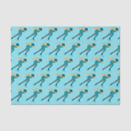 Papel De Seda Patinação de velocidade